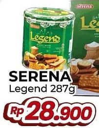 Promo Harga Serena Biskuit Legend 287 gr - Yogya