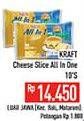 Promo Harga KRAFT All In 1 Slices 167 gr - Hypermart