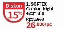 Promo Harga Softex Comfort Night Wing 42cm 8 pcs - Guardian