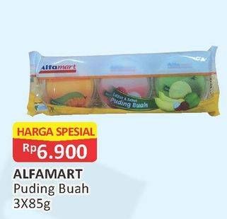 Promo Harga ALFAMART Pudding Buah 3 pcs - Alfamart