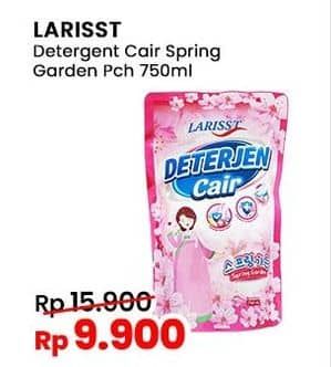 Promo Harga Larisst Detergent Cair Spring Garden 750 ml - Indomaret