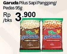 Promo Harga Garuda Snack Pilus Sapi Panggang, Pedas 95 gr - Carrefour