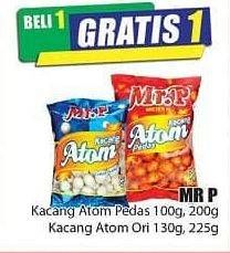 Promo Harga MR.P Kacang Atom Pedas, Original  - Hari Hari