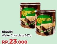Promo Harga Nissin Wafers Chocolate 267 gr - Yogya