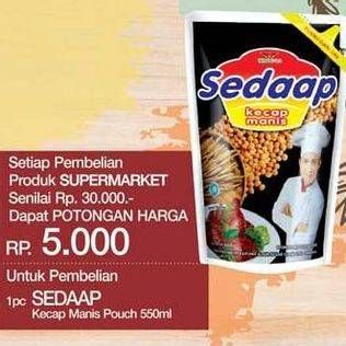 Promo Harga SEDAAP Kecap Manis 550 ml - Yogya