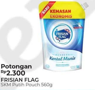 Promo Harga FRISIAN FLAG Susu Kental Manis Putih 560 gr - Alfamart