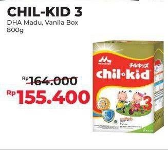 Promo Harga Morinaga Chil Kid Gold Madu, Vanila 800 gr - Alfamart