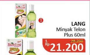 Promo Harga CAP LANG Minyak Telon Lang Plus 60 ml - Alfamidi