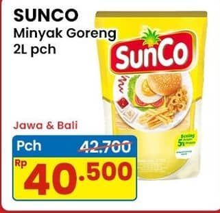 Promo Harga Sunco Minyak Goreng 2000 ml - Indomaret