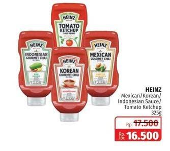 Promo Harga HEINZ Tomato Ketchup/Gourmet Chili  - Lotte Grosir