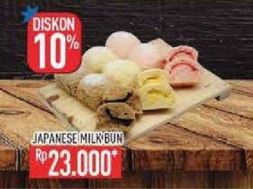 Promo Harga Japanese Milk Bread  - Hypermart