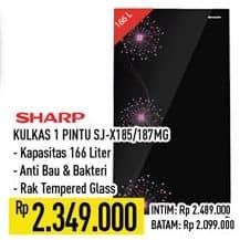 Promo Harga Sharp SJ-X185/187MG | Kulkas 1 Pintu  - Hypermart