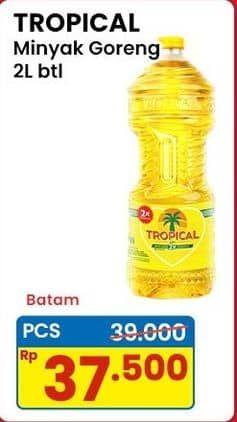 Promo Harga Tropical Minyak Goreng 2000 ml - Indomaret