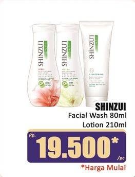 Harga Shinzui Facial Wash/Body Lotion