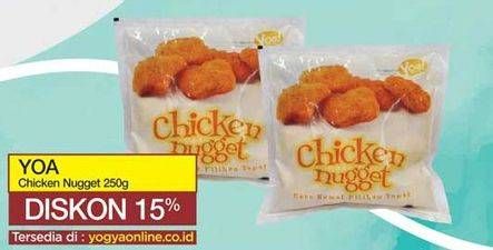 Promo Harga YOA Chicken Nugget 250 gr - Yogya