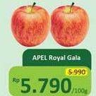 Promo Harga Apel Royal Gala per 100 gr - Alfamidi