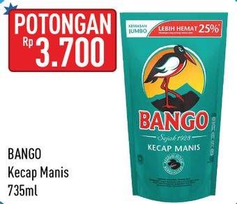 Promo Harga Bango Kecap Manis 735 ml - Hypermart