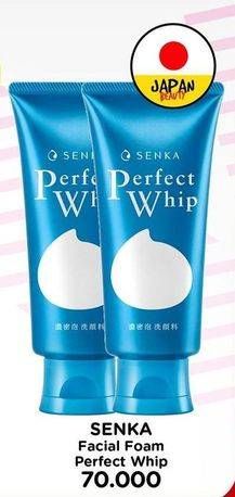 Promo Harga Senka Perfect Whip Facial Foam 100 gr - Watsons