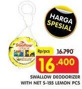 Promo Harga SWALLOW Deodorant Lemon  - Superindo
