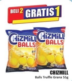 Promo Harga Chizmill Balls Grana Truffle 55 gr - Hari Hari