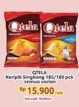 Promo Harga Qtela Keripik Singkong All Variants 185 gr - Indomaret