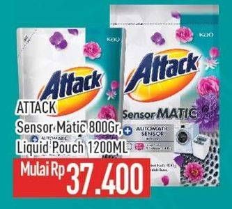 Attack Sensor Matic 800gr, Liquid Pouch 1200ml