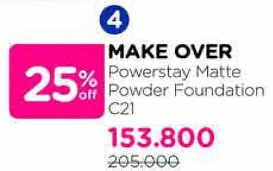 Promo Harga Make Over Power Stay Matte Powder Foundation C21  - Watsons