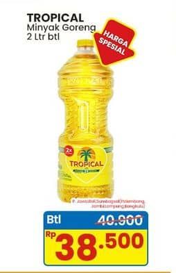 Promo Harga Tropical Minyak Goreng 2000 ml - Indomaret