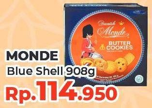 Promo Harga MONDE Butter Cookies 908 gr - Yogya