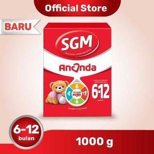 Promo Harga SGM Ananda 2 Formula Bayi 6-12 Bulan 1000 gr - Alfamart