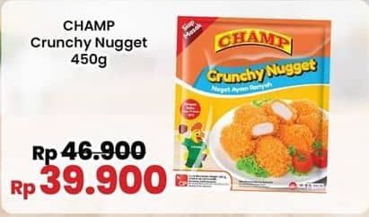 Promo Harga Champ Nugget Crunchy Nugget 450 gr - Indomaret