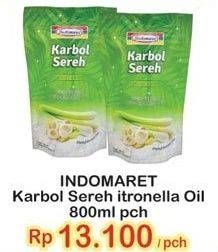 Promo Harga INDOMARET Karbol Sereh 800 ml - Indomaret