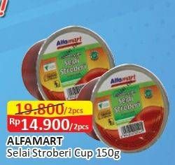 Promo Harga ALFAMART Selai Strawberry 150 gr - Alfamart