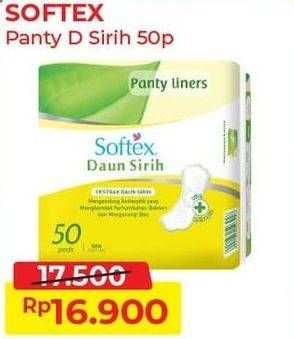 Promo Harga Softex Pantyliner Daun Sirih Regular 50 pcs - Alfamart