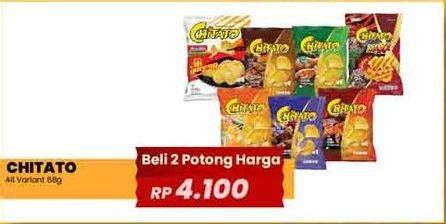 Promo Harga Chitato Snack Potato Chips All Variants 68 gr - Yogya