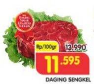 Promo Harga Daging Sengkel (Shankle) per 100 gr - Superindo