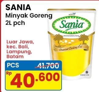 Promo Harga Sania Minyak Goreng 2000 ml - Indomaret