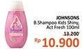 Promo Harga JOHNSONS Baby Shampoo Kids Shiny, Active Fresh 100 ml - Alfamidi
