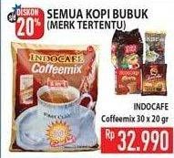 Promo Harga Indocafe Coffeemix 30 pcs - Hypermart
