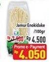 Promo Harga Jamur Inokitake (Jamur Enokitake) 100 gr - Hypermart