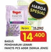 Promo Harga BAGUS FANCYS Pengharum Lemari All Variants 60 gr - Superindo