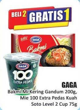 Promo Harga Gaga Bakmi/Gaga 100 Extra Pedas   - Hari Hari