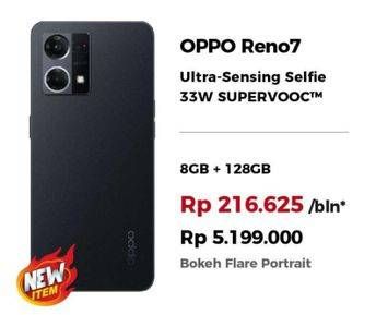 Promo Harga OPPO Reno7  - Erafone