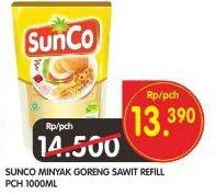 Promo Harga SUNCO Minyak Goreng 1 ltr - Superindo