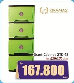 Promo Harga Kiramas Cabinet GTK-4S  - Hari Hari