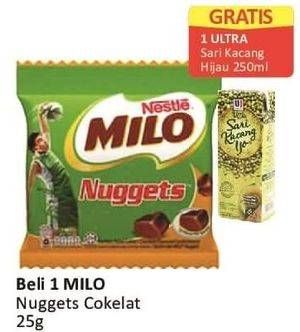Promo Harga MILO Nuggets Cokelat 25 gr - Alfamart