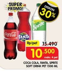 Promo Harga Coca Cola/Fanta/Sprite  - Superindo
