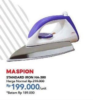 Promo Harga MASPION HA-380  - Carrefour