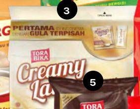 Promo Harga Torabika Creamy Latte per 10 sachet 25 gr - Carrefour