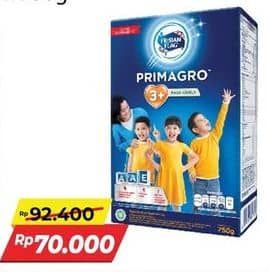 Promo Harga Frisian Flag Primagro 3+ Vanilla, Madu 750 gr - Alfamart